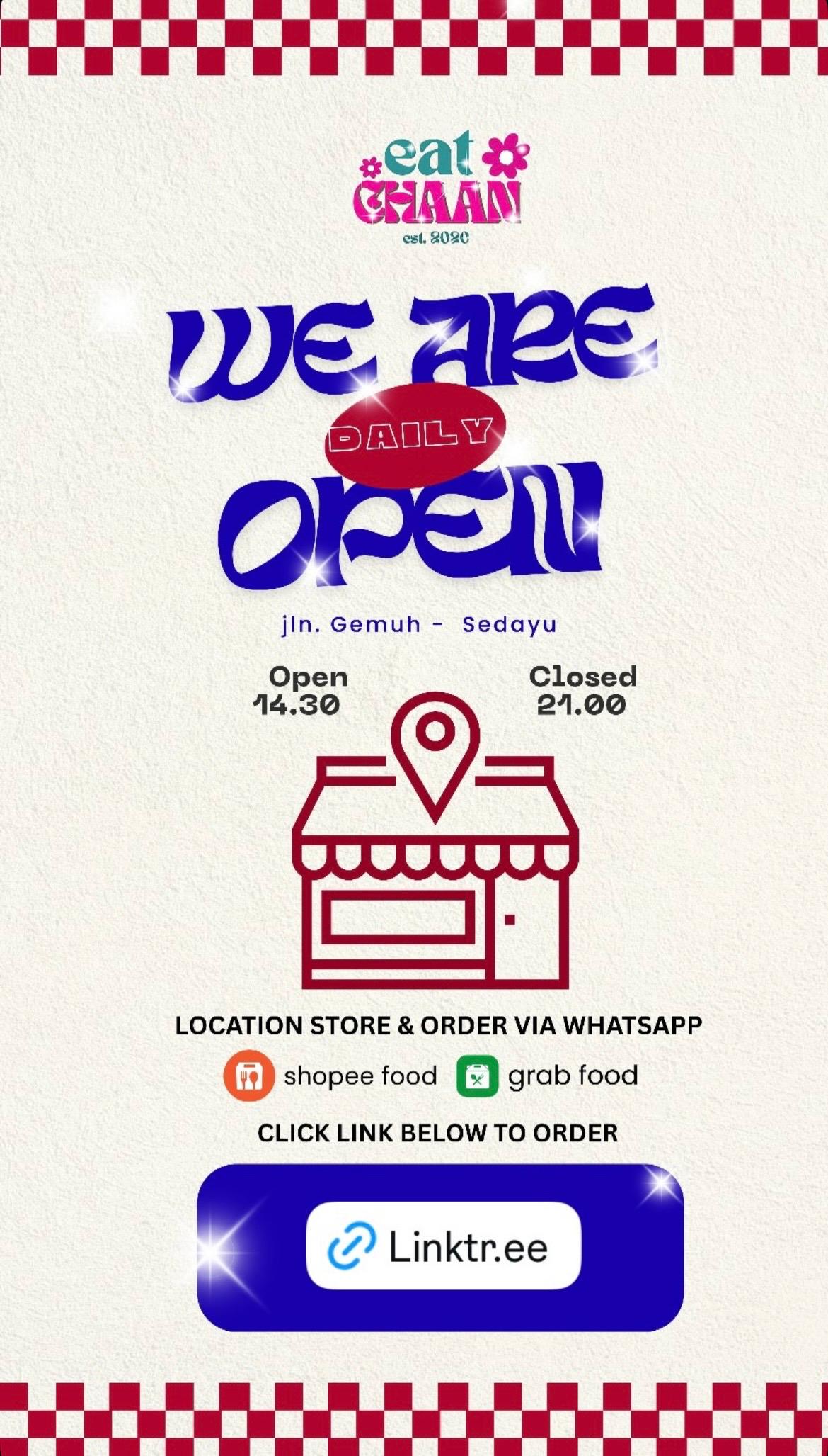 We Are Open